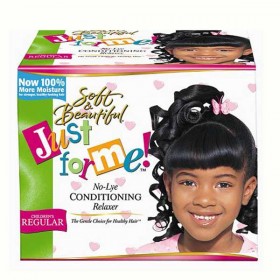 Just For Me No-Lye Conditioning Creme Relaxer Kit (Regular)